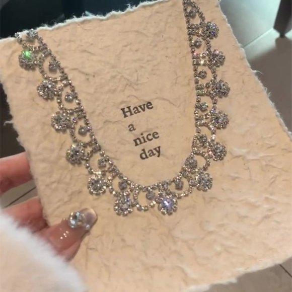 zircon necklace - Picture 6 of 8